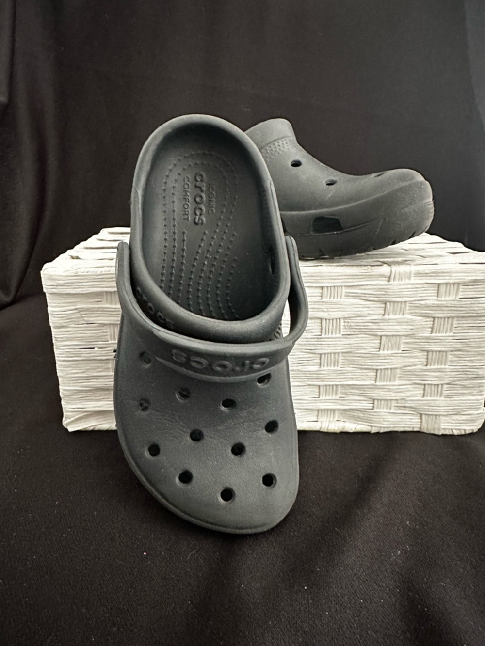 CROCS Kids Classic Clog in Black Sz. 12